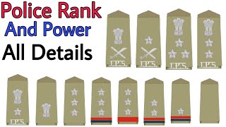 All Police Ranks In India  Salary  Promotion  Post  Designation  पद  पुलिस  Constable To DGP [upl. by Elamor]