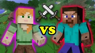 Steve vs Alex Minecraft Efsane Kapışması [upl. by Placidia84]