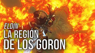 Guía de la Región de los Goron  Bestia divina Vah Rudania  Eldin [upl. by Meldoh624]