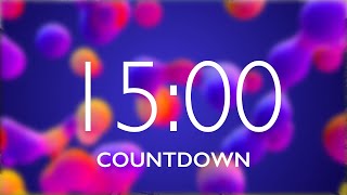 15 Minute Timer with Relaxing Music and Alarm 🎵 ⏰ [upl. by Crean]