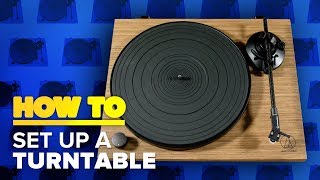 How to set up a turntable [upl. by Hedveh595]