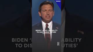 We need a commanderinchief who can lead 247  Ron DeSantis questions Bidens capabilities [upl. by Bobbi]