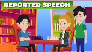 REPORTED SPEECH Verb Tense Changes  English Speaking Practice Conversation [upl. by Julissa]