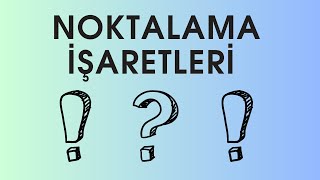 Noktalama işaretleri GÖRSEL KODLAMA [upl. by Artamas]