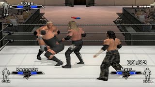 WWE SmackDown vs Raw 2007  PS2 Gameplay 4K60fps [upl. by Arhoz]