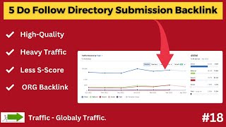 5 Do Follow Directory Submission Backlinks  Backlinks Lists 2024 [upl. by Violet]