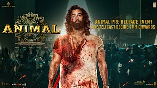 ANIMAL PRE RELEASE EVENT Ranbir KapoorRashmikaAnilBobby  Mahesh BRajamouli Sandeep Bhushan K [upl. by Egor]