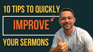 5 Ways To Sermon Prep That Can Improve Your PREACHING [upl. by Jedd]