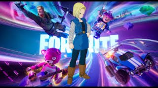 Android 18 Kills Everyone In Fortnite 16 [upl. by Aiekal592]