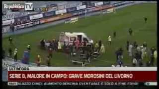 PIERMARIO MOROSINI ARRESTO CARDIACO IN CAMPO [upl. by Kahcztiy]