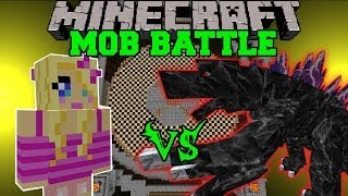 GIRLFRIEND VS MOBZILLA  Minecraft Mob Battles  OreSpawn Mod [upl. by Ute950]