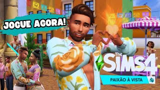 Como Jogar Com a Nova Expansão PAIXÃO A VISTA BEM EXPLICADO  THE SIMS 4 [upl. by Arundel]