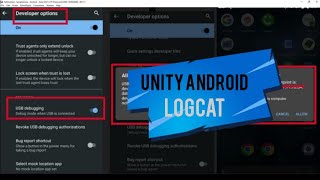 Unity Android Logcat  How to view Android APK logs in unity3D [upl. by Fulviah753]