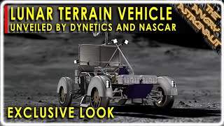 New Artemis Lunar Terrain Vehicle by Dynetics and NASCAR Exclusive Space Symposium Coverage [upl. by Slocum]