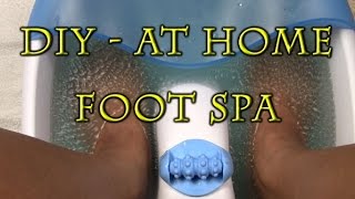 DIY  Foot Spa at Home [upl. by Ellerrehc711]