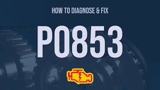 How to Diagnose and Fix P0853 Engine Code  OBD II Trouble Code Explain [upl. by Giza789]