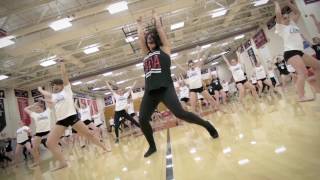 UDA College Dance Team Combine Recap [upl. by Eimrots11]