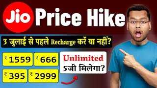 FAQ  Jio New Plan 2024  Jio New Recharge Plan 2024  Jio New Plan Chart and Jio Price Hike 2024 [upl. by Grazia]