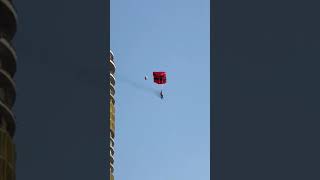 Sri Lanka army commandos Para jump from high rise [upl. by Palma]