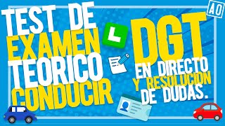 🔴 Preguntas TRAMPA y RESOLUCIÓN de DUDAS  DIRECTO ¿Tienes preguntas sobre el examen teórico B DGT [upl. by Fulvi374]