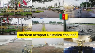 À Quoi Ressemble Lintérieur De laéroport international de Yaoundé Nsimalen [upl. by Nguyen50]