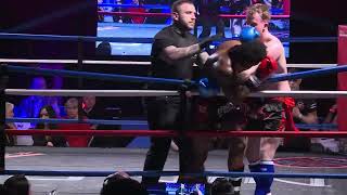 Jehmiel McNeil Vs Tom Wilkinson  75kg Amateur Muay Thai on Ronin Fight Show  30th March 2024 [upl. by Klemperer]