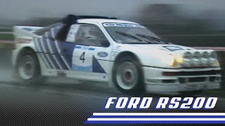 Worlds Greatest Rally Cars  The Ford RS200  Group B Monster [upl. by Notlimah]