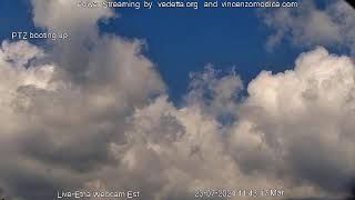 Etna Live Webcam 23 July 2024 [upl. by Rekoob]