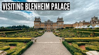 A Tour around Beautiful Blenheim Palace and Gardens  Oxfordshire England [upl. by Allicserp]