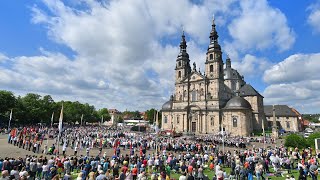 Bistum Fulda feiert Bonifatiusfest am Tag der Europawahl [upl. by Akeenahs50]