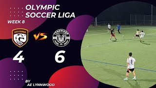 HALCON  AE LYNNWOOD  OLYMPIC SOCCER LIGA  WEEK 8 SUMMER 2024 [upl. by Nnahgaem]