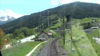 Führerstandsmitfahrt Tauernbahn Schwarzach StVeit Mallnitz Obervellach HD  Cab Ride  ÖBB 1116 [upl. by Schiffman]