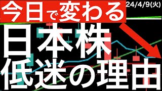 【今日で変わる】日本株低迷の仮説が正しければ復活期待できる？ [upl. by Broek440]