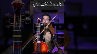 🎻 Carmen  Habanera  G Bizet Tutorial Part 2 with Sheet Music and Violin Tabs 🤘 [upl. by Earvin659]