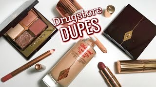 DRUGSTORE DUPES for Charlotte Tilbury Bestsellers [upl. by Assilym]