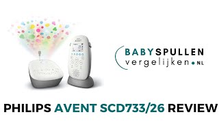 Philips Avent SCD73326 babyfoon review nederlands [upl. by Schriever]