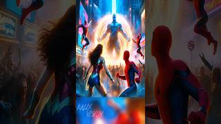 SpiderMan amp Wonder Woman vs Ares shorts avengers marvel [upl. by Darra]