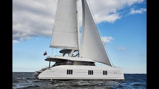 World Premiere Sunreef 60 Luxury Catamaran Walkthrough w Commentary 4K [upl. by Ahsilram]