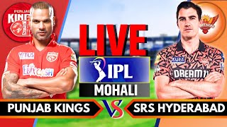 IPL 2024 Live PBKS vs SRH Live Match  IPL Live Score amp Commentary  Punjab vs Hyderabad Innings 2 [upl. by Waylan]