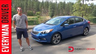 Heres the 2014 Kia Forte Review on Everyman Driver [upl. by Rollo695]