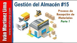 Conoce el Proceso de almacenamiento Proceso de Recepción de materiales Parte 1 [upl. by Oer]