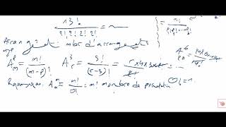 Dénombrement 3éme Math sc tech PermutationArrangemencombinaison [upl. by Cristiona]