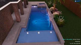 Haugenater pool design by Planit Recreation [upl. by Cyna]