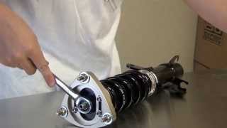 BC Racing Coilovers How To Adjust Spring Preload [upl. by Ladnek]