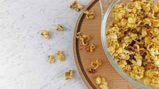 فشار بالكراميل مطبخدقايق Carame Popcorn [upl. by Narhem]