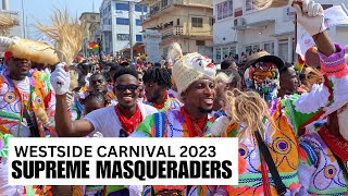 Supreme Masqueraders Westside Carnival 2023 Day One Super Performance  Pt1 [upl. by Mulloy]