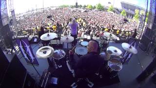 Gemini Syndrome — Pleasure and Pain LIVE Rock On The Range 2014 [upl. by Ettenil]