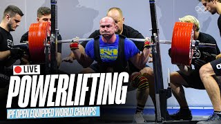 🔴 LIVE World Open Equipped Powerlifting Championships  Men 83kg [upl. by Gunthar736]