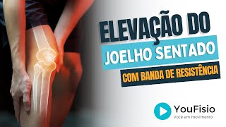 ELEVAÇÃO DO JOELHO COM BANDA DE RESISTÊNCIA SENTADO  MÉTODO YOUFISIO [upl. by Aicarg984]