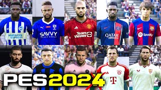 PES 2021 actualizado al 20232024  OPTION FILE PS4  PS5  PC  TUTORIAL [upl. by Ellehcrad]